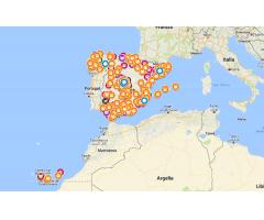 Mapa localizador de refugios, asociaciones, protectoras y santuarios de animales