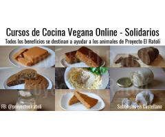 Cursos de Cocina Vegana Online y Solidarios